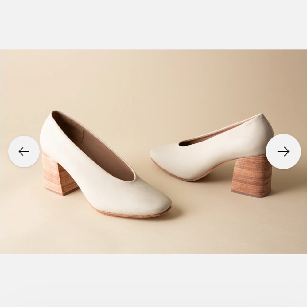 Huma Blanco Salvador Heels in Bone - Picture 8 of 11